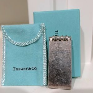 Tiffany & Co Groove Roller Rolling Money Clip Paloma Picasso in Sterling Silver